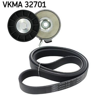Kit de courroie d'accessoire (Courroie d’alternateur) SKF VKMA 32701